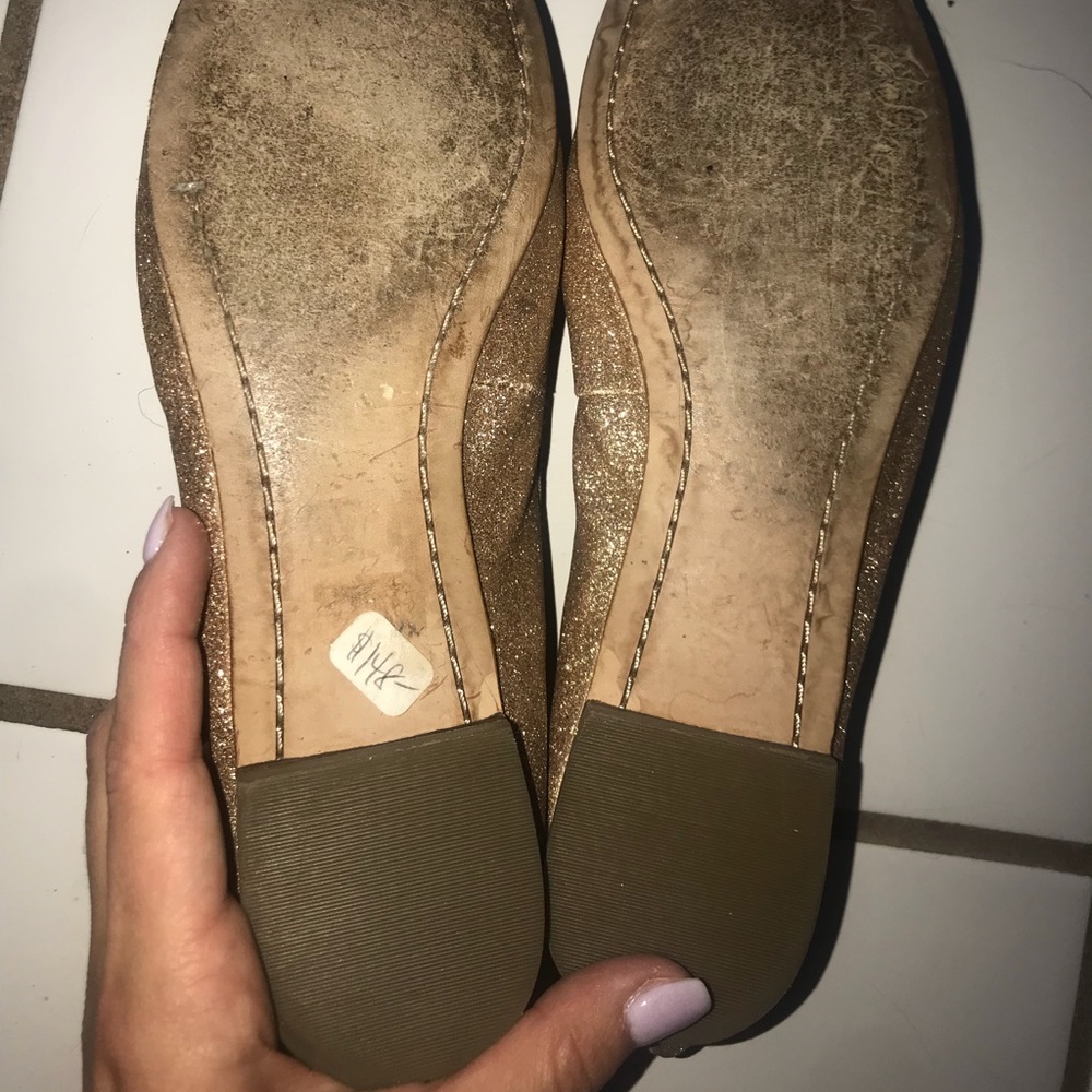 Sam Edelman Gold Aster Flats - Picture 4 of 5